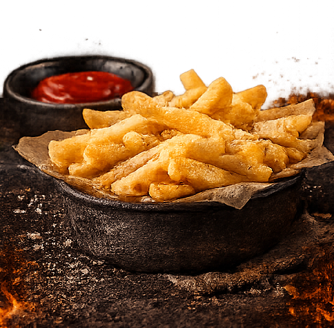 Friet zonder