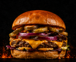 American Beef Burger